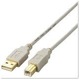 ELECOM USB2.0ケーブル 3.0m ベージュ USB2-30