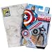 Search : Marvel Universe 2009 SDCC San Diego Comic-Con Exclusive 3 3/4 Action Figure Grayscale Captain America