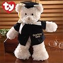 Personalized Bear with Graduation Gown and Cap