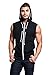 Eyelet Sleeveless Contrast Hoodie SL888 - J8B