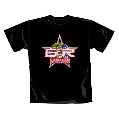 Guns N Roses – T-Shirt Globe Star (in M)