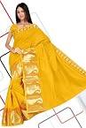 Sarees - PVC MANGO NO 556 GOLD SAREE