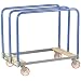Little Giant PT-2436-5PY Steel Panel Truck with Swivel Casters and Wood End, 1000 lbs Load Capacity, 24" Width x 36" Length