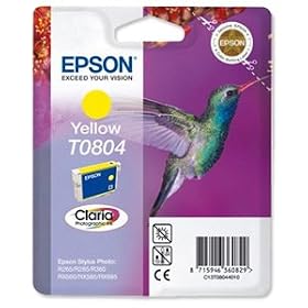 Epson Original T0804 Yellow Ink Cart