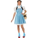 Rubie's Costume Women's Wizard Of Oz Adult Dorothy Dress and Hair Bows