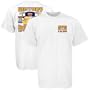 LSU Tigers vs. Auburn Tigers White Under the Lights Score T-shirt
