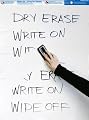 Write On - Cling On Static Images Easel Pad,Plain Poly Sheets,27x34