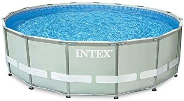 16 ft. x 48 in. Ultra Frame Pool Set with 1200 gal. Filter Pump and Saltwater System