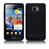 from AIO AIO Black Soft Silicone Case For Samsung Galaxy S2 i9100 + Screen Protector