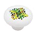 Celtic Grafitti Decorative High Gloss Ceramic Drawer Knob