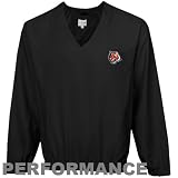 NFL Cutter & Buck Cincinnati Bengals Black Astute Performance Pullover Windshirt (Large)