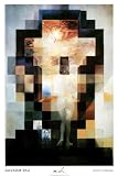 (24x36) Salvador Dali Lincoln in Dalivision Art Print Poster