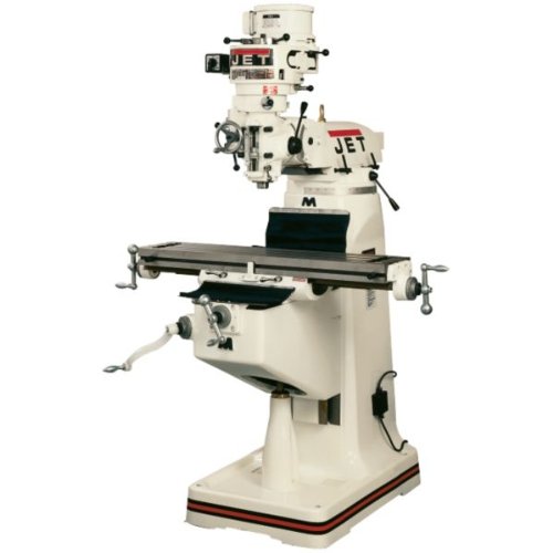 Jet 690082 JTM-1 230/460-Volt 3 Phase Vertical Milling Machine