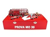 Ferrari Race Transporter Set - Grand Prix Italy 1961 - Formula 1 World Champion - 1/43rd Scale Brumm Plus Super Series