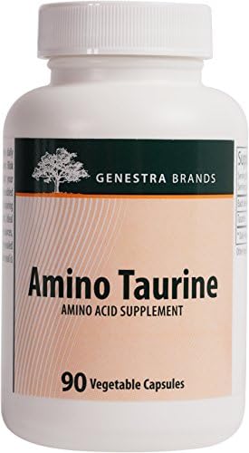 Genestra Brands - Amino Taurine - Vegan L-Taurine Supplement - 90 Vegetable Capsules