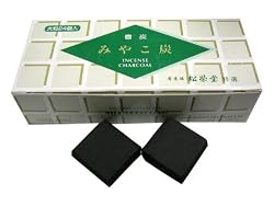 Shoyeido - Square Charcoal (Miyako Sumi) - 24 Piece Box