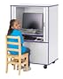 Euro-Computer Cabinet - Orange - School & Play Furniture