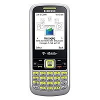 Samsung t349 Prepaid Phone, Silver/Lime (T-Mobile)