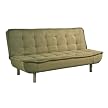 Chicago Microfiber Convertible Sofa - Sage