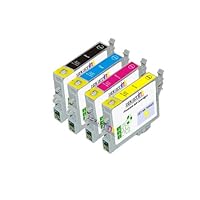 4Pack 123GetInkTM Compatible Ink Cartridges FULL SET T044 T044120-T044420 for EPSON Stylus C64,C66,C84,C86,CX4600,CX6400,CX6600