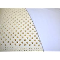 Natural Latex Pillows Dual Zone - 2 Pack with Organic Covering - Standard Size