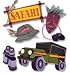 JOLEE'S BOUTIQUE THEMED ORNATE STICKERS-SAFARI