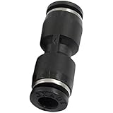 uxcell 10 Pcs Air Pneumatic 6mm to 6mm Straight Push in Connectors Quick Fittings