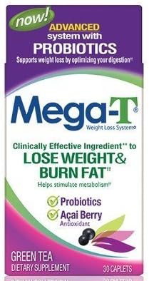 Mega-T Advanced System with Probiotics 30 Caplets (6pack) by CCA Industries