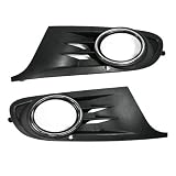 Pair Left Right Front Fog Light Lower Grille for VW Volkswagen Jetta Sportwagen Golf... by PH