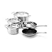 Le Creuset 3-Ply Stainless-Steel 8-Piece Cookware Set