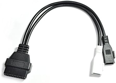 OBD 2pin Connector Obd2 Adapter Cable Vag-com Vw Audi, Obd2 16 Pin to VAG Vw Adapter Interface Skoda COM Audi 2x2