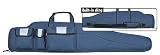 ALLEN EURO OVERSIZED SCOPED & BIPOD RIFLE CASE Color: Green / Length: 50