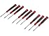 TEKTON 2977 Phillips, Flat and Star Precision Screwdriver Set, 9-Piece