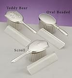 Empire Silver Sterling Girls Comb & Brush Set With Bear