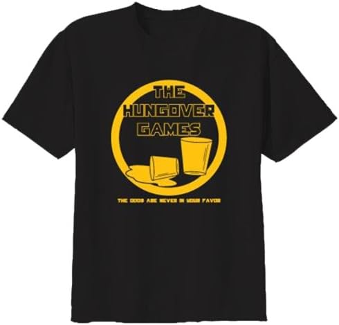 The Hungover Games Odds Never in Your Favor Funny Adult T-shirt-small