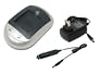Pentax X70 Digital Camera Battery Charger - TechFuel&reg; AC & DC Compatible Desktop Battery Charger