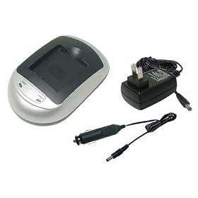 TechFuel&reg; Premium Battery Charger for Panasonic Lumix DMC-FS25 Digital Camera