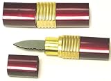 Sporting Goods : Lipstick Knife RED G306RD