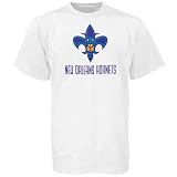 adidas - adidas New Orleans Hornets White Fleur-de-lis T-shirt