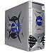 X-Blade 10-Bay Aluminum Mid ATX Gaming Case - No PS (Silver)