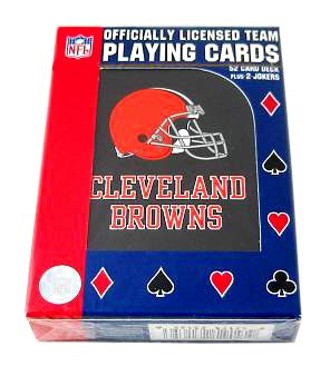 NFL Cleveland Browns Playing Cards