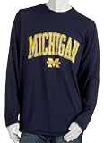 Soffe University of Michigan Performance Layer Crew Long Sleeve Tee