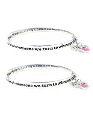 Two Bracelet Set-Prayer for a Friend