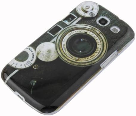 Antique Camera Design Hard Case Cover for Samsung Galaxy S3 Siii I9300