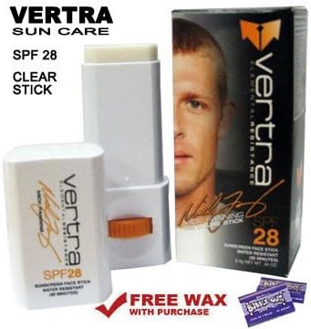 Vertra Sunscreen SPF28 Mick Fanning Signature Stick (Warm Wax)