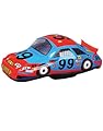 20" Red and Blue Inflatable Stock Race Car Decoration