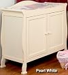 Parker 2-Door Pearl White By Da Vinci Baby Furniture
