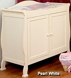 Parker 2-Door Pearl White By Da Vinci Baby Furniture