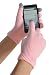 Womens Magic texting glove with conductive yarn finger tips for iPhone, iPad and all touch screen de