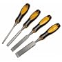 Silverline 633495 Expert Wood Chisel Set 4pce 6, 13, 19 & 25mm